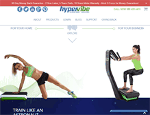 Tablet Screenshot of hypervibe.com